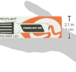 Streamlight 68300 4AA ProPolymer LED Flashlight with White LEDs, Black – 67 Lumens 2
