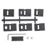 Streamlight 69264 TLR-1 HL 1000-Lumen Weapon Mounted Light Earless with Rail Locating Keys, Black 4
