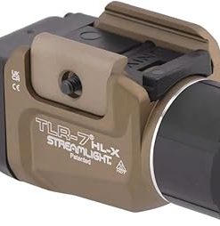 Streamlight 69459 TLR-7 HL-X USB 1000-Lumen Rechargeable Rail Mounted Weapon Light, Includes Interchangeable High and Low Switches, Flat Dark Earth 2