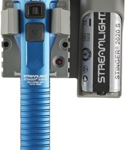 Streamlight Stinger 2020 S 2000 Lumen Rechargeable Flashlight with Piggyback - Blue