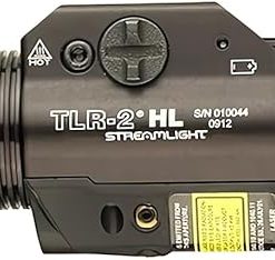 Streamlight 69261 TLR-2 HL 1000-Lumen Rail Mounted Weapon Light with integrated Red Aiming Laser Includes Key Kit for Select Handguns, Black 2