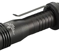 Streamlight 74510 Strion HL 615-Lumens Rechargeable Flashlight with Grip Ring, Includes 120V Charging System, Battery, and Holders, Black