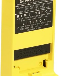 Streamlight 45072 Standard System Mounting Rack – Yellow – LiteBox/FireBox Series 2