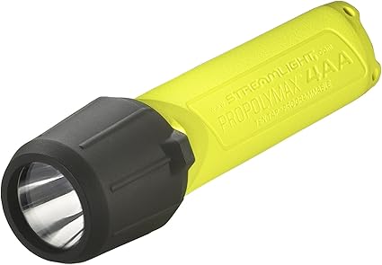 Streamlight 68820 4AA Propolymax Flashlight, Yellow - 300 Lumens