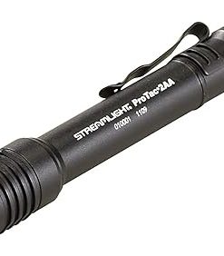 Streamlight 88033 ProTac 2AA-X 270-Lumen Rechargeable Multi-Fuel Personal Carry Tactical Flashlight, Black