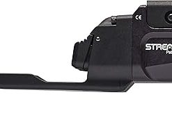 Streamlight 69428 TLR-7 X 500-Lumen Rail Mounted Tactical Light with Integrated Contour Remote Switch Exclusively for Glock Gen 4/Gen 5 models only, includes Mounting Key, and CR123A Battery, Black 2