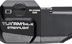 Streamlight 69483 TLR RM 1 HL-X 1000-Lumen 22000-Candela Rail-Mounted Rechargeable Tactical Flashlight with Pressure Switch, Key Kit, Mounting Hardware, and Rechargeable Battery, Black 2