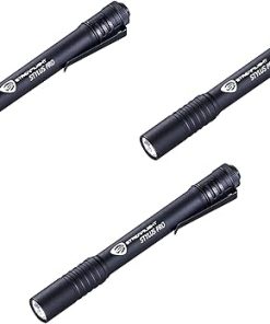 Streamlight 66118 Stylus Pro Alkaline Battery-Powered White LED Pen Light Black