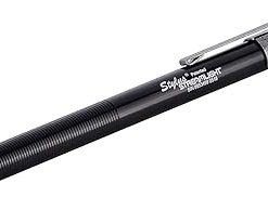 Streamlight 65006 Stylus 2-Lumen Red LED Pen Light with 3 AAAA Alkaline Batteries, Black
