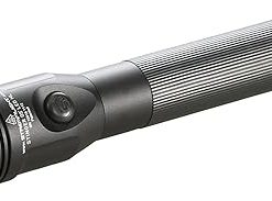 Streamlight 75458 Stinger DS LED HL 800-Lumen Rechargeable Dual Switch Flashlight with 120-Volt AC/12-Volt DC Smart Charge Piggyback Charger (NiMH), Black