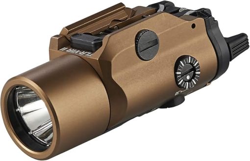 Streamlight 69191 TLR-VIR II Visible LED/IR Illuminator/IR Beam with Rail Locating Keys, Coyote