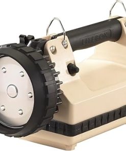 Streamlight 45817 E-Flood Litebox Power Failure System 615-Lumens with AC/DC Chargers and Mounting Rack, Beige