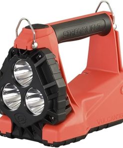 Streamlight 44335 Vulcan 180 HAZ-LO Vehicle Mount System Class I DIV.1 400-Lumen Rechargeable Lantern/Portable Scene Light with 12V DC Charger and Quick Release Shoulder Strap, Orange 2