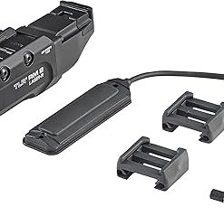 Streamlight 69447 TLR RM 2 1000-Lumen Rail-Mounted Tactical Weapon Light with Integrated Red Aiming Laser, Remote Pressure Switch, and Key Kit, Black