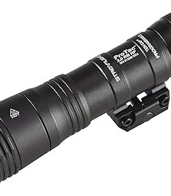 Streamlight 89013 ProTac 2.0 Rail-Mount HP 2000-Lumen 85,000-Candela USB Rechargeable Tactical Flashlight with MLOK Mount and Rechargeable Battery, Black
