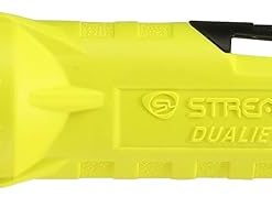 Streamlight 68758 3AA ProPolymer Dualie Intrinsically Safe Multi-Function MSHA Flashlight without Batteries, Yellow 2