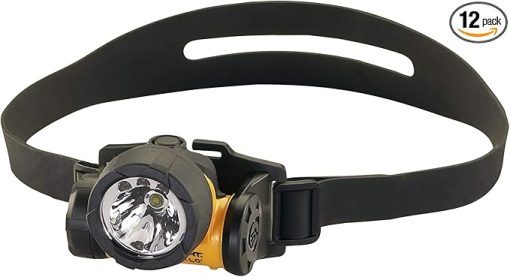 Streamlight 61025 Trident 85-Lumen HAZ-LO Class 1 Division 1 Safety-Rated White LED Headlamp, Yellow