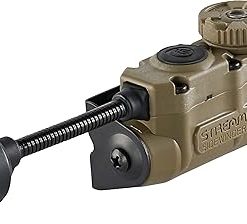 Streamlight 14307 Sidewinder Stalk 76-Lumens Tactical Helmet Light with Flexible Stalk Includes Arc Rail Mount in Retail Box, Coyote