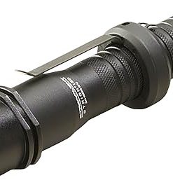 Streamlight 74309 Strion LED 375-Lumen Rechargeable Flashlight with Grip Ring and 120-Volt AC Charger, Black