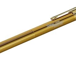 Streamlight 65024 Stylus 11-Lumen White LED Pen Light with 3 AAAA Alkaline Batteries, Gold