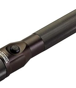Streamlight 75834 Stinger DS C4 LED Flashlight with DC Steady Charge Piggyback Holder, Black - 425 Lumens