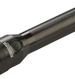 Streamlight 75662 Stinger Classic 500-Lumen LED Rechargeable Flashlight with 120-Volt AC/DC Charger and 2-Holders, Black