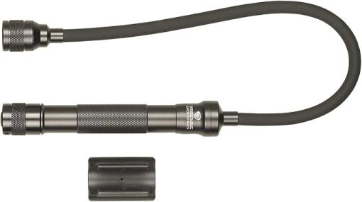 Streamlight 71600 Jr. Reach LED 115-Lumen Handheld Flashlight With Flexible Extension Cable and two (2) AA Alkaline Batteries, Black - Image 2