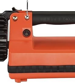 Streamlight 45855 E-Spot LiteBox 1500-Lumen 110000 Candela Rechargeable Spot Beam Lantern with Vehicle Mount System, Direct Wire DC Charging Rack, and Heavy Duty Shoulder Strap, Orange 2