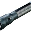 Streamlight 76834 PolyStinger DS LED Flashlight with DC Charger and Piggyback Holder, Black - 385 Lumens