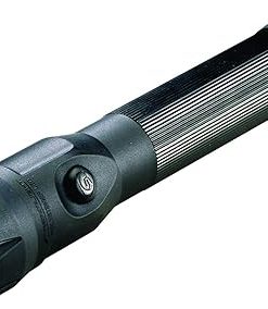 Streamlight 76834 PolyStinger DS LED Flashlight with DC Charger and Piggyback Holder, Black - 385 Lumens
