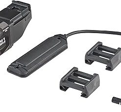 Streamlight 69445 TLR RM 1 500-Lumen Rail-Mounted Tactical Weapon Light with Integrated Red Aiming Laser, Remote Pressure Switch, and Key Kit, Black