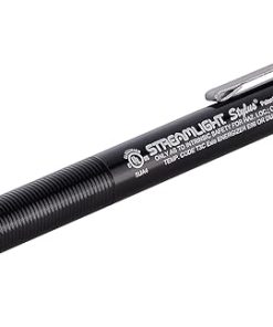 Streamlight 65058 Stylus 11-Lumen UL Listed White LED Pen Light with 3 AAAA Batteries, Black