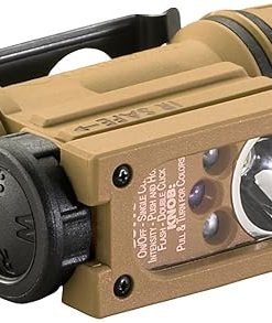 Streamlight 14102 Sidewinder Compact 55-Lumens Hands Free Military Flashlight with Helmet Mount & Lithium Battery in Clamshell, Coyote
