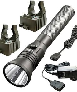 Streamlight Stinger DS HPL Flashlight IEC Type A (120V) AC/12V DC Smart Charger, NiMH Battery, 800 Lumens