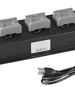 Streamlight 61469 5-Unit Bank Charger - 120V AC - USB HAZ-LO Headlamp