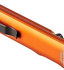 Streamlight 88820 Wedge 300-Lumen Slim Everyday Carry Flashlight, Includes USB-C Cable and Lanyard, Orange