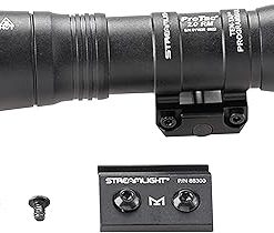 Streamlight 89003 ProTac 2.0 2000-Lumen Rail Mount High Lumen Tactical Rechargeable Long Weapon-Mounted Flashlight with SL-B50 Battery Pack and USB-C Cord, Black
