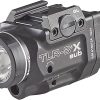 Streamlight 69411 TLR-8X sub 500-Lumen Rail-Mounted Tactical Weapon Light with Integrated Red Aiming Laser Exclusively for Glock 43X/48 MOS/Rail Only, Black