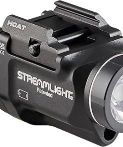 Streamlight 69469 TLR-8 HL-X sub USB 1000-Lumen Weapon Rail-Mounted Rechargeable Tactical Flashlight with Integrated Red Aiming Laser for Springfield Armory Hellcat Only, Black 2