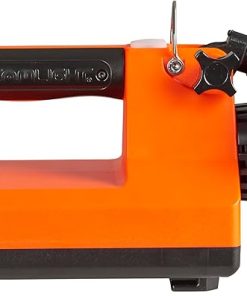 Streamlight 45811 E-Flood FireBox 1500-Lumen 4700 Candela Rechargeable Flood Beam Lantern with Dual Rear LEDs, AC/DC Charging, Heavy Duty Shoulder Strap, and Mounting Rack, Orange 2