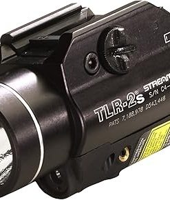 Streamlight 69230 TLR-2s 300-Lumen Rail-Mounted Tactical Weapon Light with Strobe and intergrated Red Beam, Black