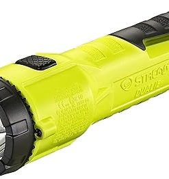 Streamlight 68750 Dualie 3AA 140-Lumen Intrinsically Safe Industrial Flashlight with Spot/Flood and 3 "AA" Alkaline Batteries, Yellow