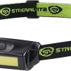 Streamlight 61424 Enduro Pro Haz-Lo 160-Lumen Multi Function Headlamp includes 3 AAA Alkaline Batteries, Rubber Hard Hat Strap, Elastic Head Strap, 3M Dual Lock, Yellow 3