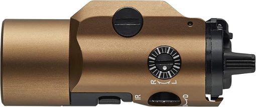 Streamlight 69191 TLR-VIR II Visible LED/IR Illuminator/IR Beam with Rail Locating Keys, Coyote - Image 2