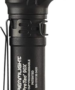 Streamlight ProTac 90X Right Angle Multi-Fuel Tactical Flashlight with Two CR123A Lithium Batteries and Holster, Black 2
