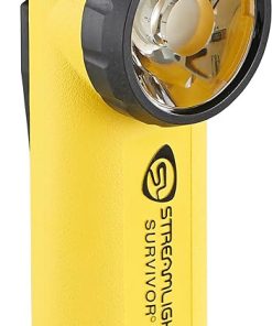 Streamlight 90962 Survivor X 250-Lumen Right-Angle Firefighter's Flashlight with Charger and Charging System, Yellow
