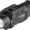 Streamlight 69448 TLR RM 2 1000-Lumen Rail-Mounted Tactical Weapon Light with Integrated Red Aiming Laser, and Key Kit, Black
