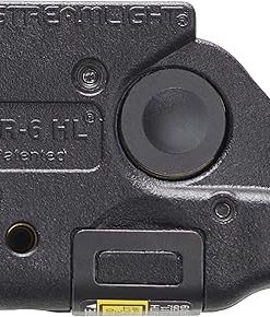 Streamlight 69345 TLR-6 HL 300-Lumen Rechargeable Tactical Weapon Light with Integrated Red Aiming Laser Designed Exclusively and Solely for Glock 43X/48 MOS Railed Models Only, Black 2