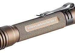 Streamlight 88072 ProTac 2AA-X 270-Lumen Rechargeable Multi-Fuel Personal Carry Tactical Flashlight, Coyote