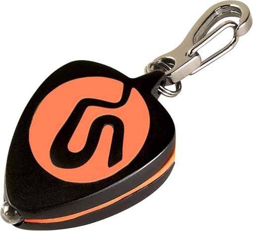Streamlight 73100 The Logo 10-Lumen Key Chain Flashlight, Black and Orange